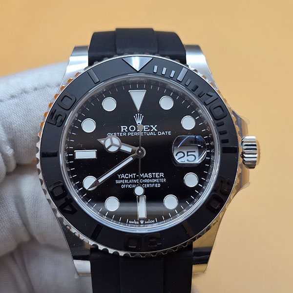 【ARF製】ロレックスコピー時計 M226659-0002 ヨットマスター 42mm ブラック文字盤 加重版 優良配送